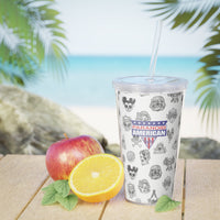 Paranoid American Tumbler with Straw