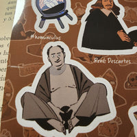 Conspiracy Occult Sticker Sheet Occult Book Club Aleister Crowley