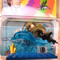 Illuminati Dolphin Playset - MK - ULTRA Limited Edition Custom Toy - Paranoid American