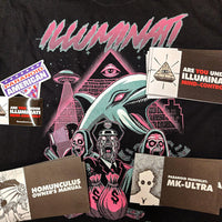 Illuminati Street Team Bundle (Exclusive Shirt + 20 Mini - comics) - Paranoid American