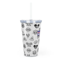Paranoid American Tumbler with Straw - Paranoid American