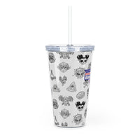 Paranoid American Tumbler with Straw - Paranoid American