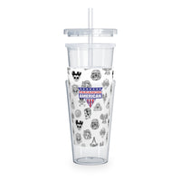 Paranoid American Tumbler with Straw - Paranoid American