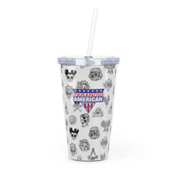 Paranoid American Tumbler with Straw - Paranoid American