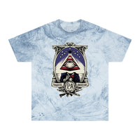 Paranoid American x Alex Hovey (Tie Dye Blue Colorblast Shirt) - Paranoid American