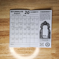 Occult Calendar Day Planner - Secret Dates, Ciphers & Hidden History
