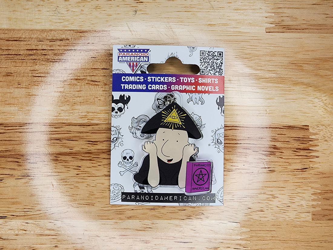 Aleister Funnie Acrylic Charm (90s Cartoon x Occult Parody)