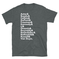 13 Bloodlines of the Illuminati T-Shirt - Paranoid American