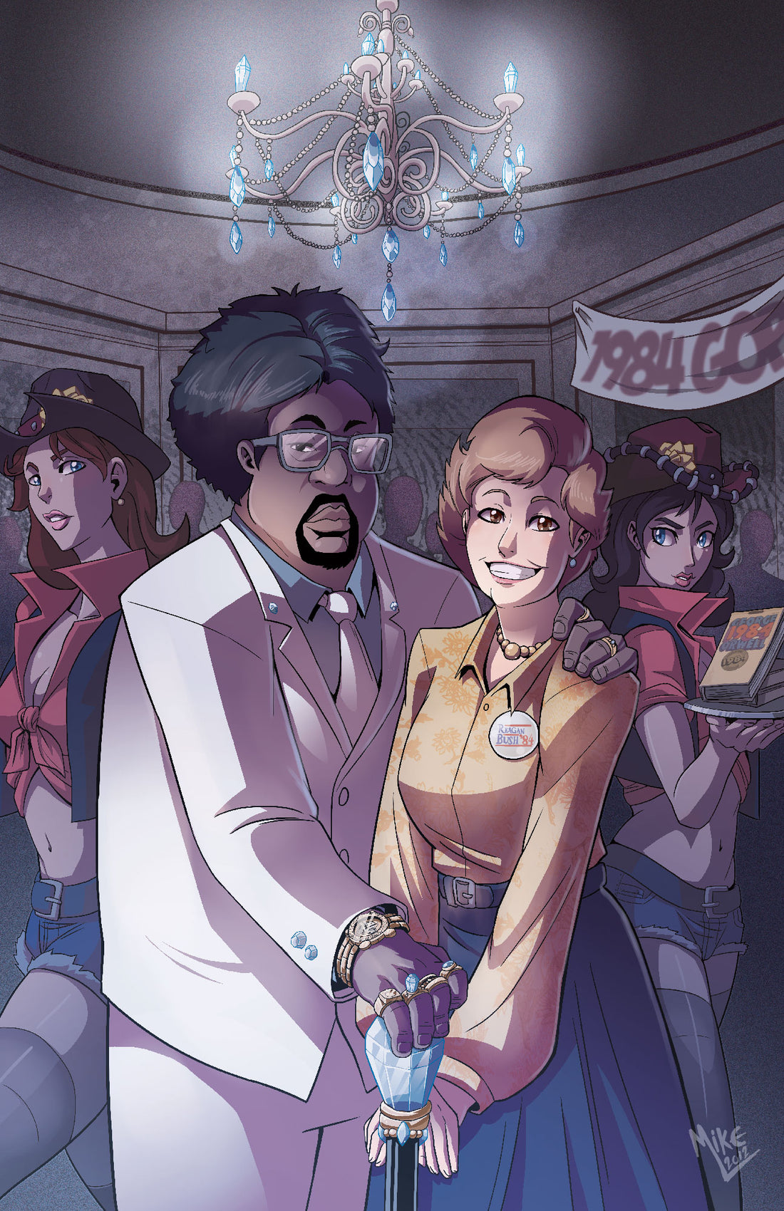 Franklin Scandal (4 x 6" Postcard)