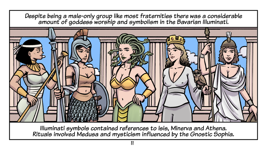 Illuminati Exposed: Comic Book Guide to Freemasons, Knights Templar & Secret History