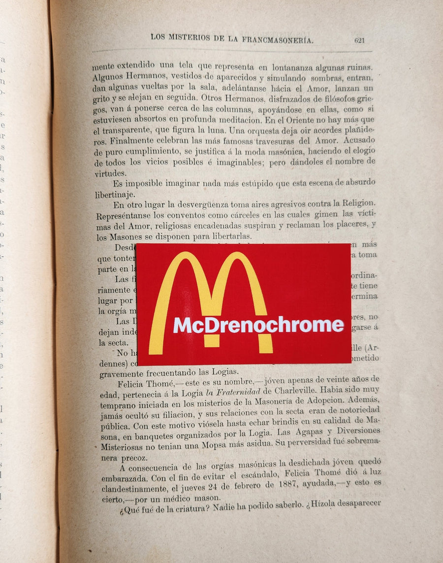 McDrenochrome - 3" Sticker