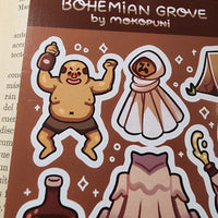Bohemian Grove Sticker Sheet (by Mokopuni)