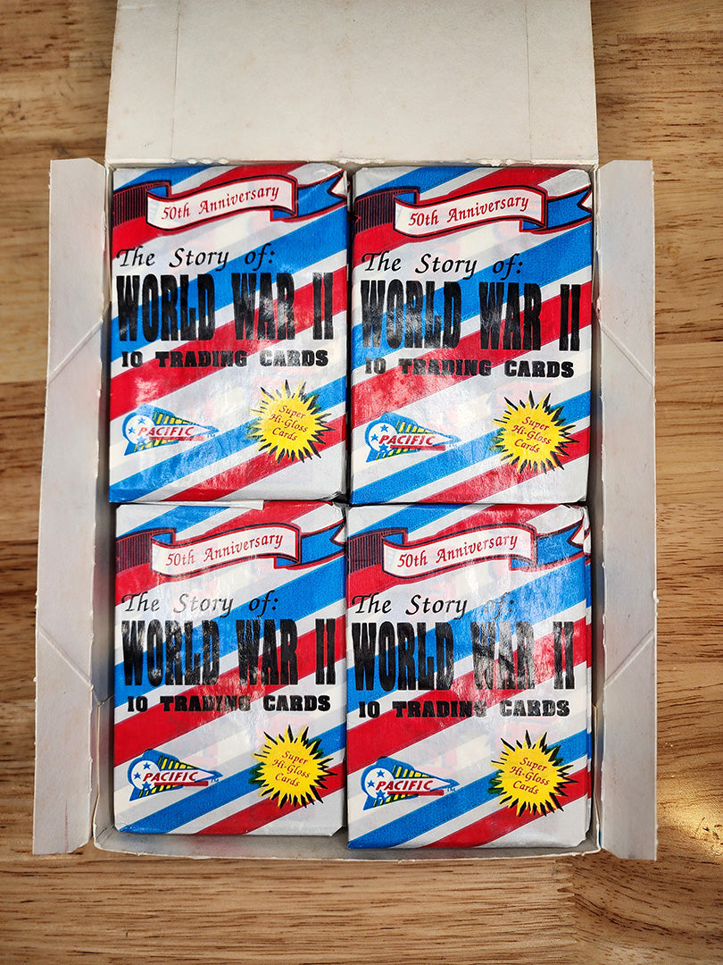 World War II Trading Cards (1 sealed pack)