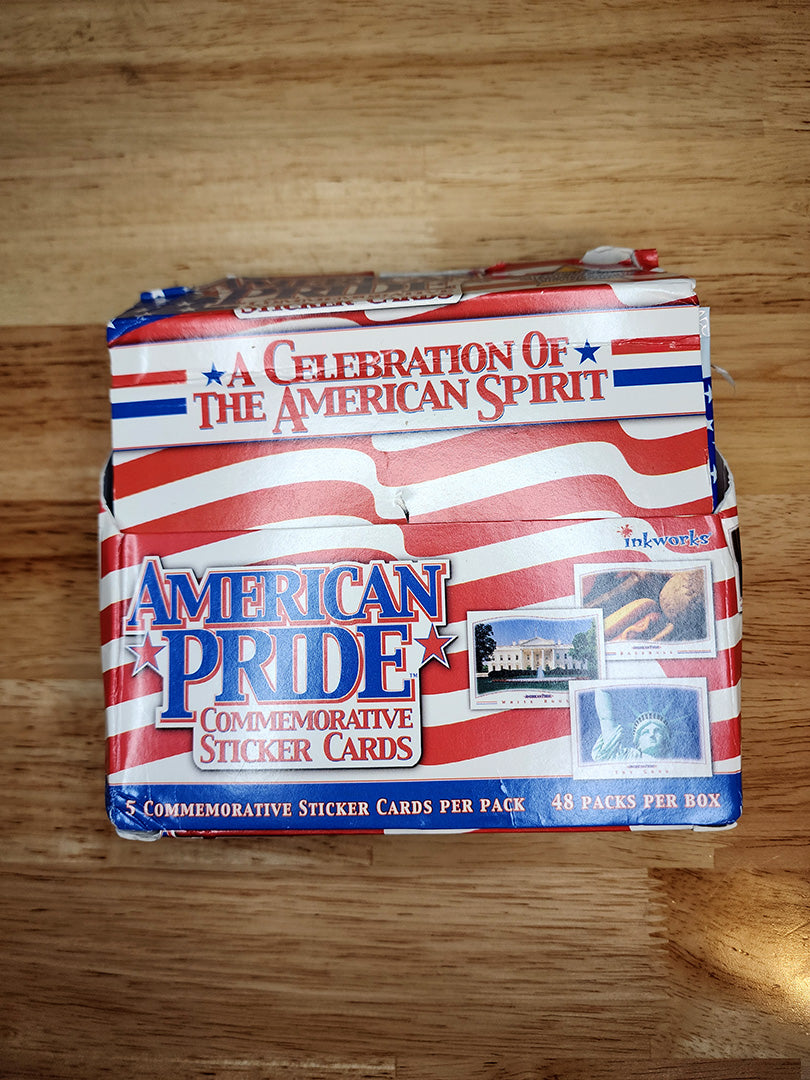 American Pride Sticker Cards Pack (1 sealed pack)