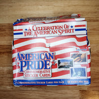 American Pride Sticker Cards Pack (1 sealed pack)