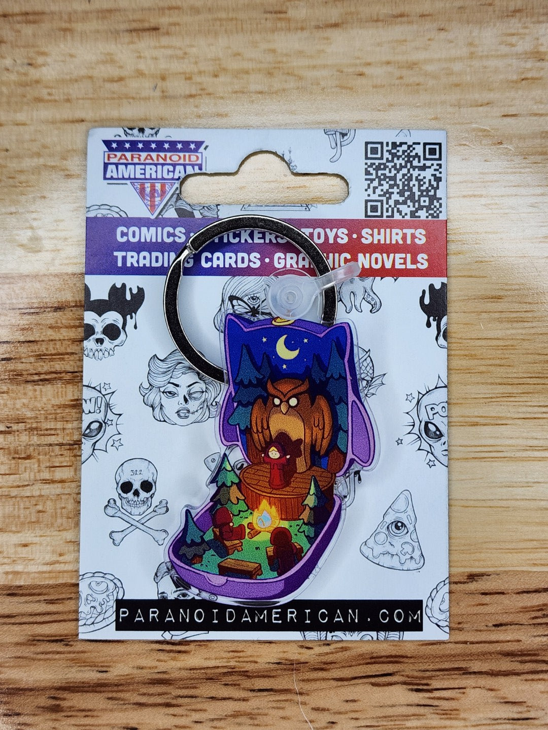 Bohemian Grove Acrylic Keychain