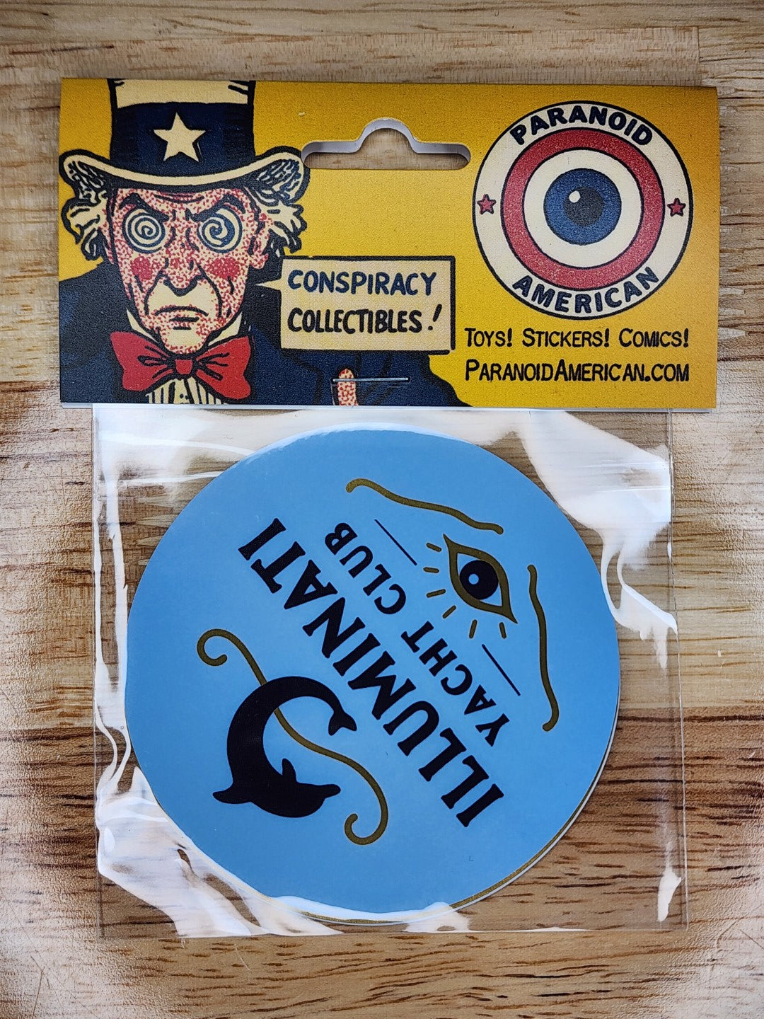 Illuminati Yacht Club Sticker Pack (3 stickers)