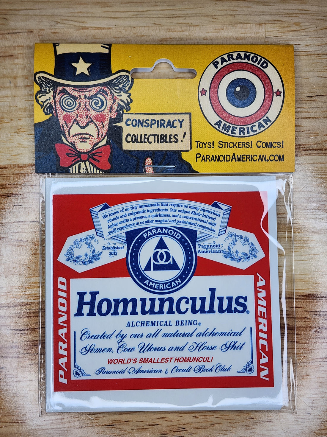 Homunculus 12-pack (Sticker Pack)