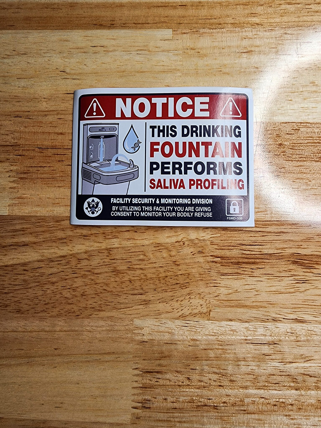 Paranoid Potty Prank Sticker Pack (5 stickers)