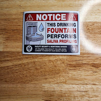 Paranoid Potty Prank Sticker Pack (5 stickers)
