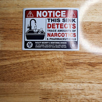 Paranoid Potty Prank Sticker Pack (5 stickers)