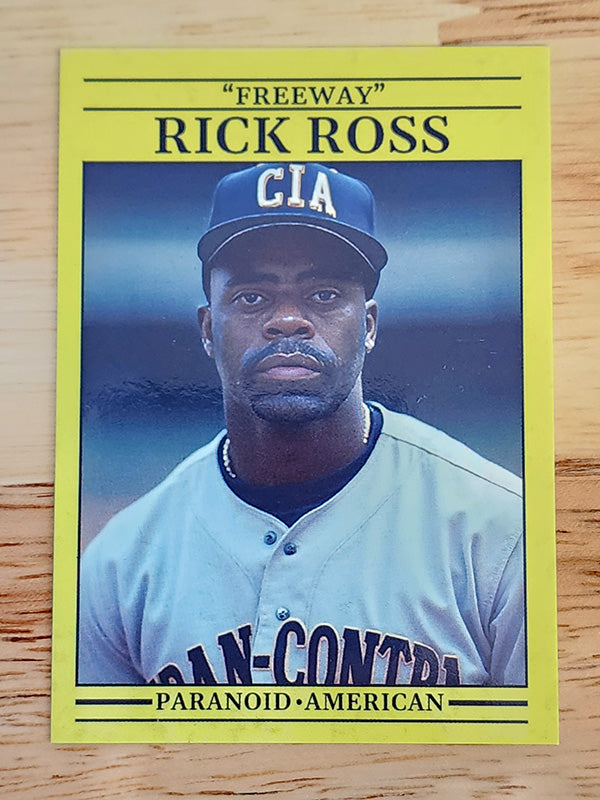 Freeway Rick Ross Iran Contra Conspiracy Card