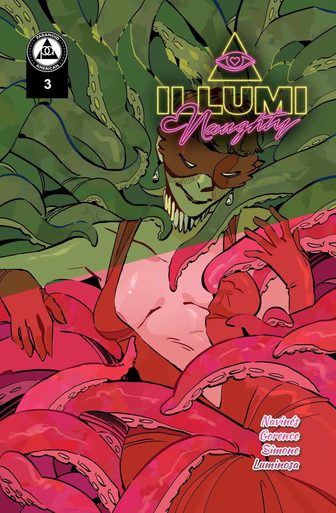 Illumi-Naughty Adult Occult Conspiracy Comic Issue 3 Surreal Dinner Ball Elite Rothschild Kubrick Dali Party