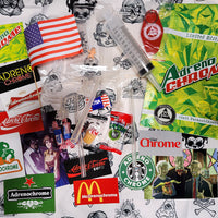 Adrenochrome Party Pack with Parody Stickers in a Limited Edition bag