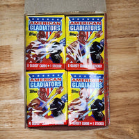 American Gladiators trading cards (1 sealed pack) - Paranoid American
