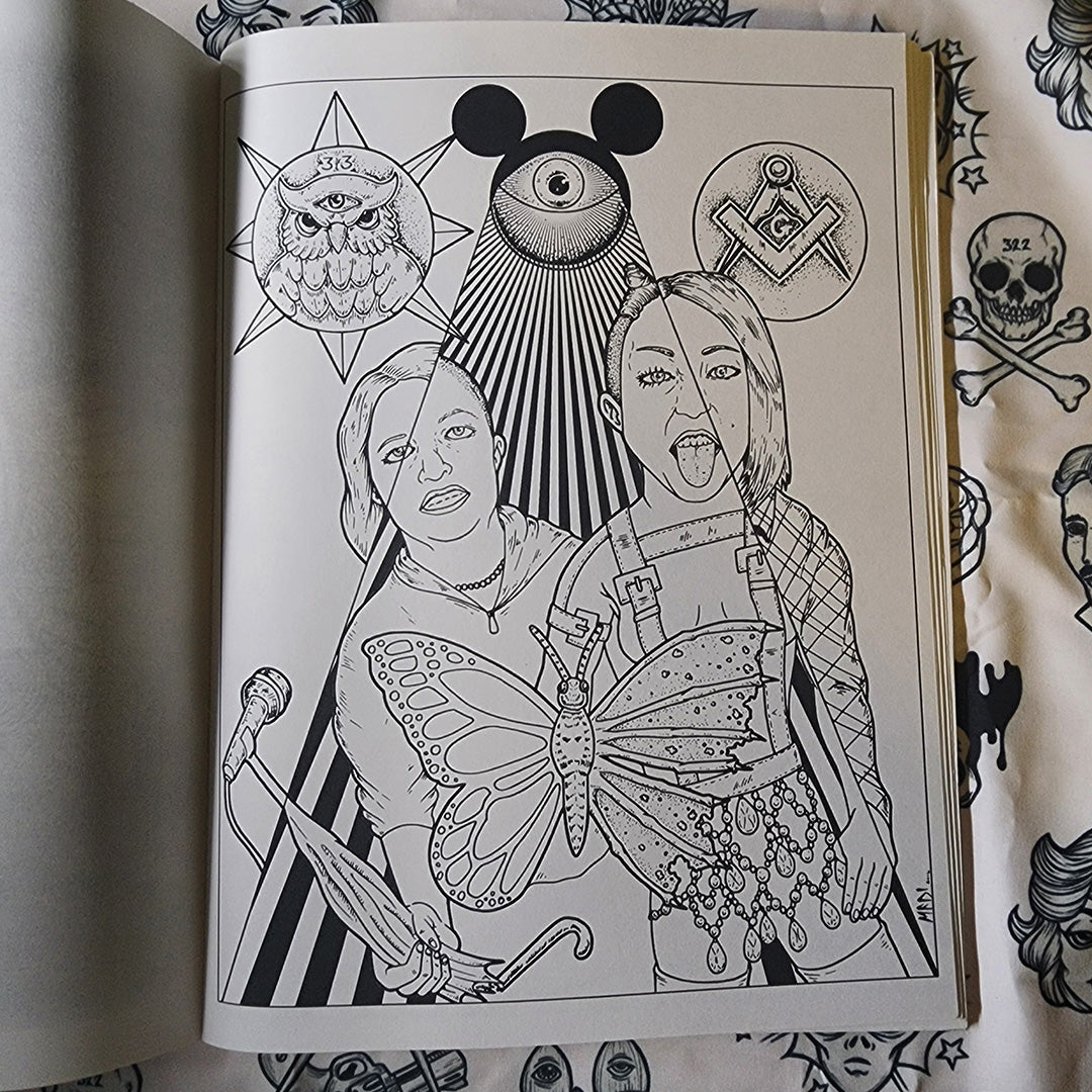 Conspiracy: The Coloring Book (Dumpster Diamond)