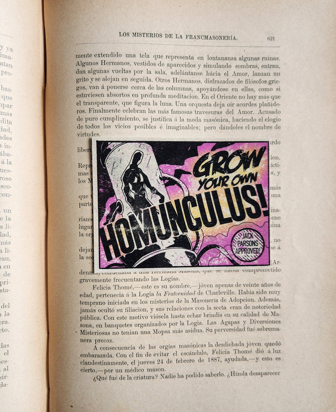 Create Your Own Homunculus - 4" Sticker - Paranoid American