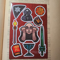 Crowley Liber "Do As Thou Wilt" Sticker Sheet - Paranoid American