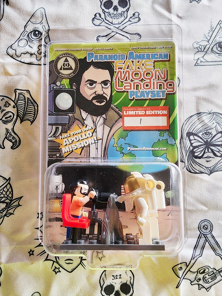 Fake Moon Landing Playset - Paranoid American