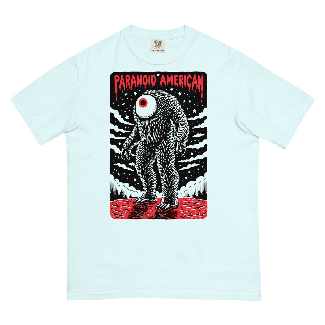 Hairy Cyclops Monster Shirt - Paranoid American