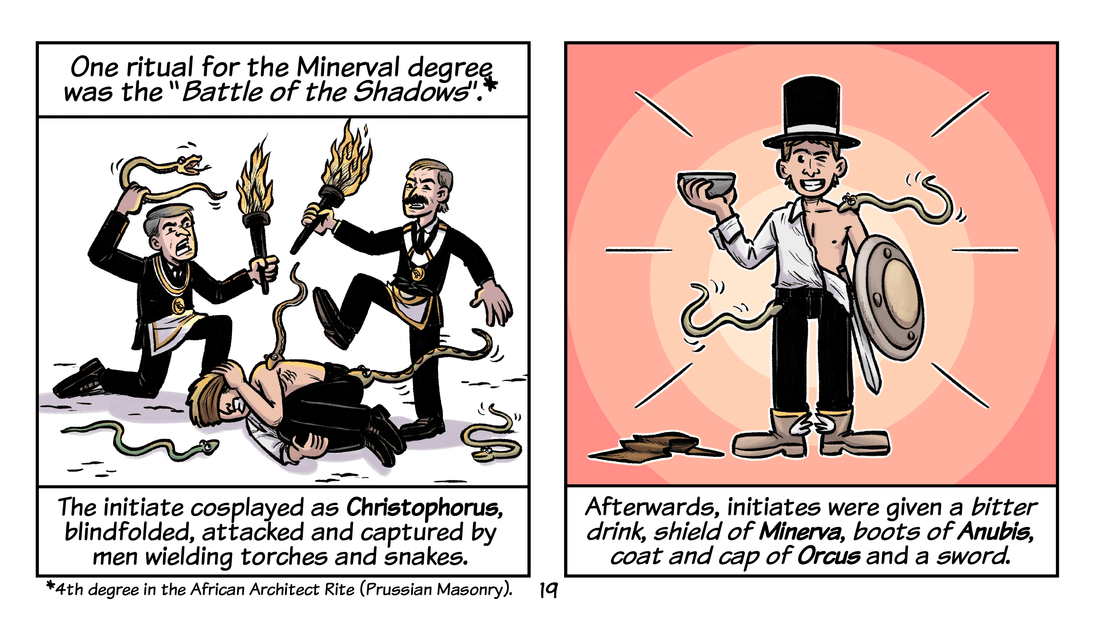 Illuminati Exposed: Comic Book Guide to Freemasons, Knights Templar & Secret History - Paranoid American