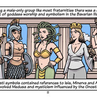 Illuminati Exposed: Comic Book Guide to Freemasons, Knights Templar & Secret History - Paranoid American