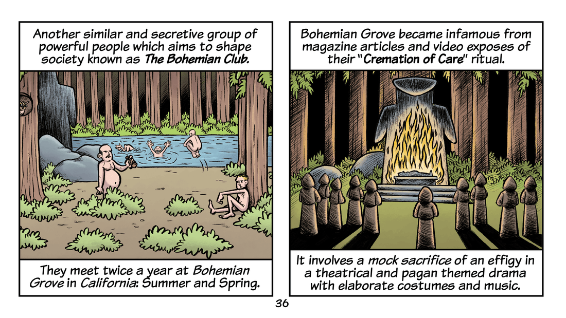 Illuminati Exposed: Comic Book Guide to Freemasons, Knights Templar & Secret History - Paranoid American