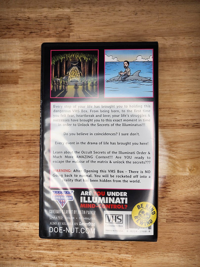 Illuminati Secrets Conspiracy Box - Paranoid American