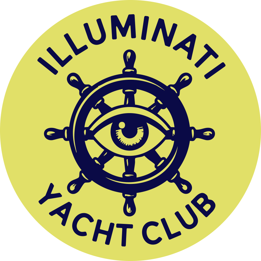 Illuminati Yacht Club Sticker Pack (3 stickers)