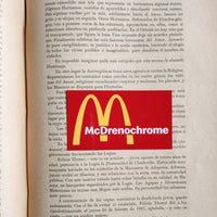 McDrenochrome - 3" Sticker - Paranoid American
