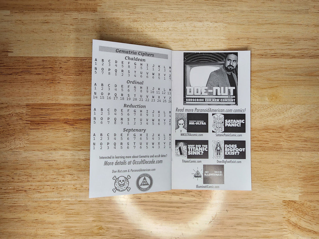 Occult Calendar Day Planner - Secret Dates, Ciphers & Hidden History - Paranoid American