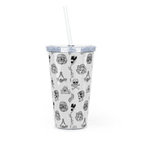 Paranoid American Tumbler with Straw - Paranoid American