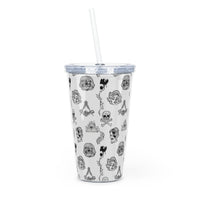Paranoid American Tumbler with Straw - Paranoid American