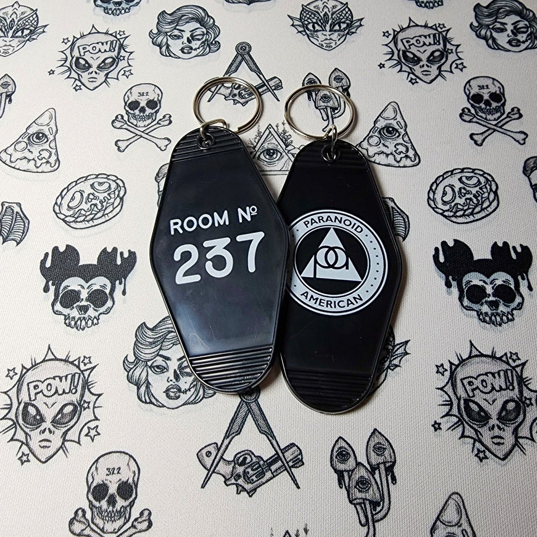 Room 237 Keychain - Paranoid American