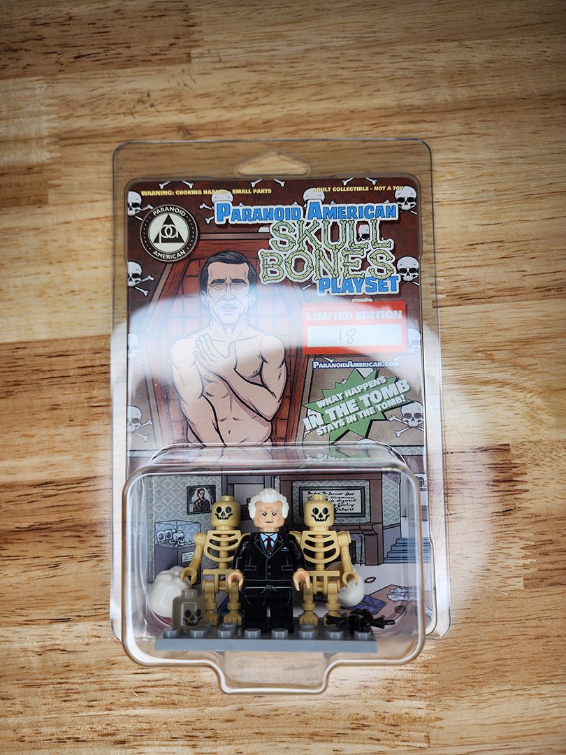 Skull & Bones 322 Obscene Rite Playset - Limited Edition Secret Society Custom Toy - Paranoid American