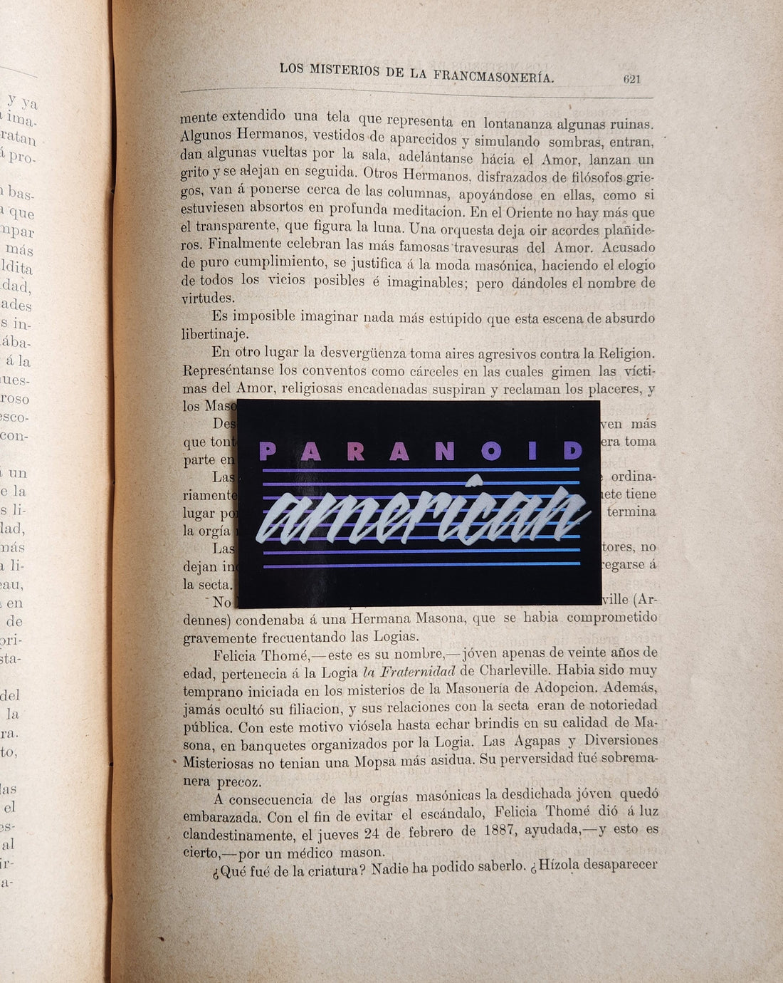 Unsolved Conspiracies - 3" Sticker - Paranoid American