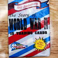 World War II Trading Cards (1 sealed pack) - Paranoid American