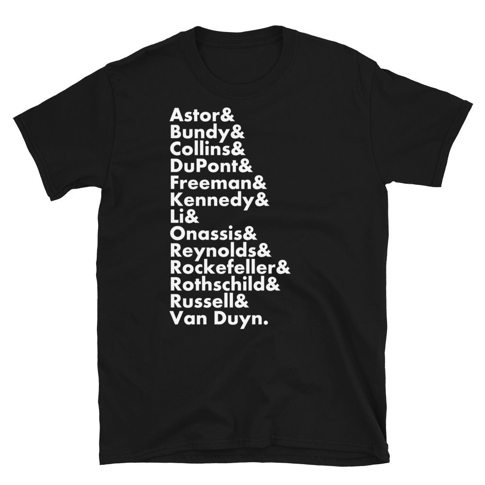 13 Bloodlines of the Illuminati T-Shirt - Paranoid American