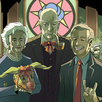 Crowley Bush Family Portrait (18 x 24" Poster) - Paranoid American