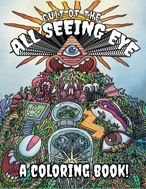 Cult of the All Seeing Eye Coloring Book
